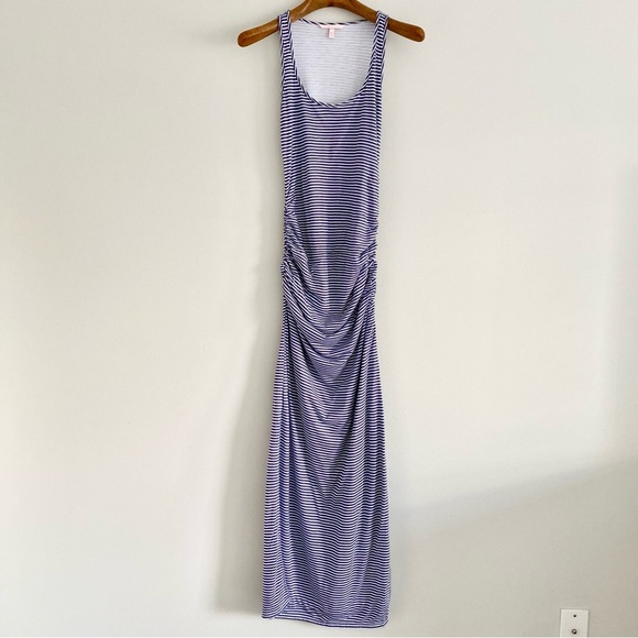Victoria's Secret Dresses & Skirts - Victoria’s Secret Blue & White Stripe Maxi Dress Size XS